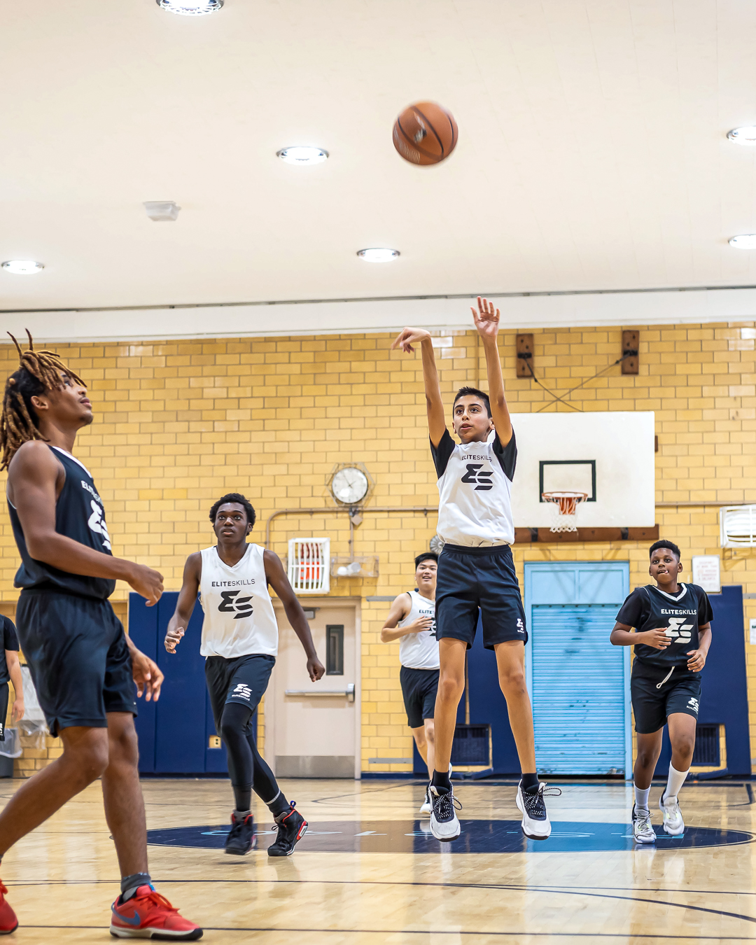 Summer camp basketball